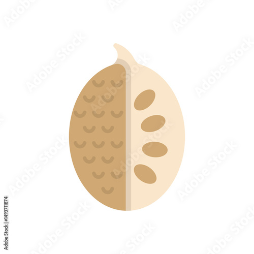 Jack Fruit Vector icon
