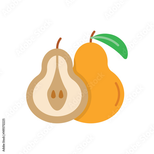 Pear Vector icon