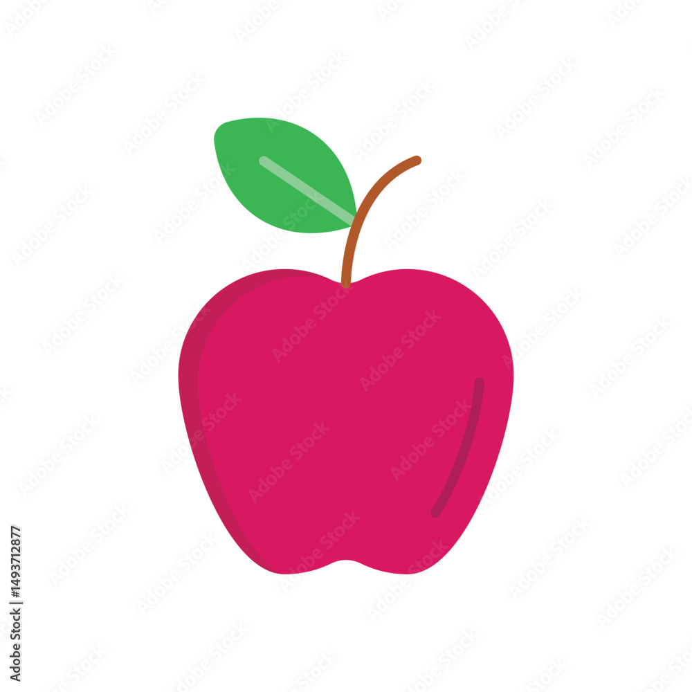 Fototapeta premium Apple Vector icon