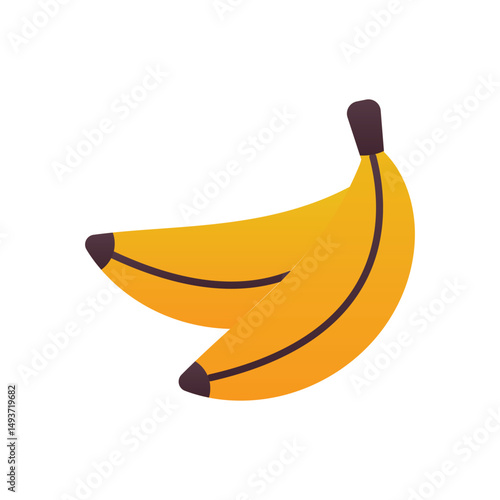 Banana Vector icon