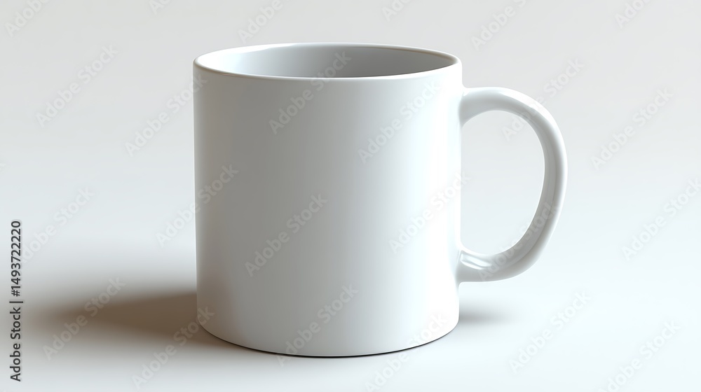 Obraz premium High resolution photo white coffee mug mockup