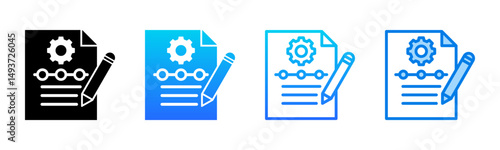 Project icon sheet multiple style collection
