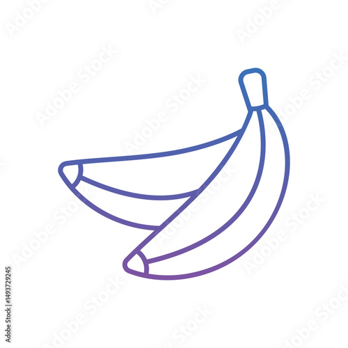 Banana Vector icon