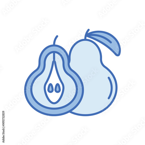 Pear Vector icon