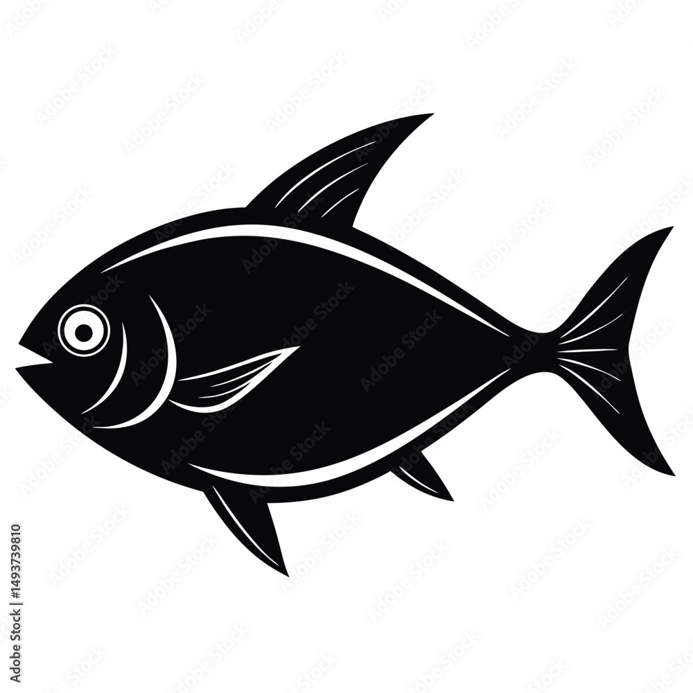 Obraz premium fish vector illustration