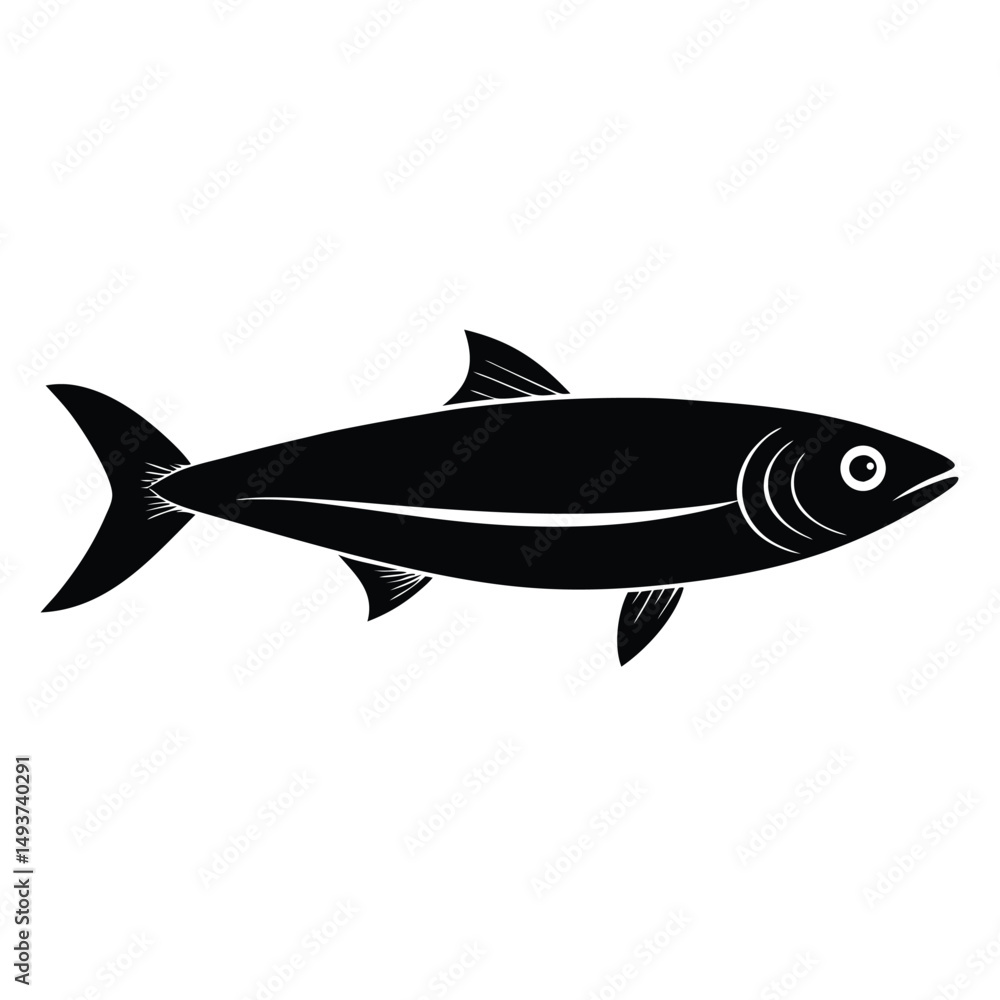 Fototapeta premium fish isolated on white