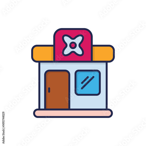 Flower Shop Vector icon