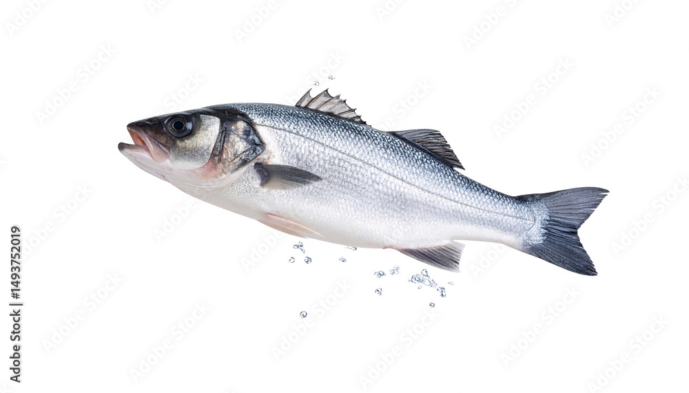 Naklejka premium Sea bass