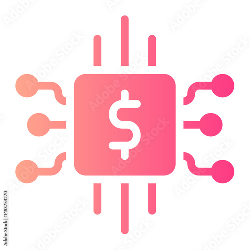 fintech gradient icon