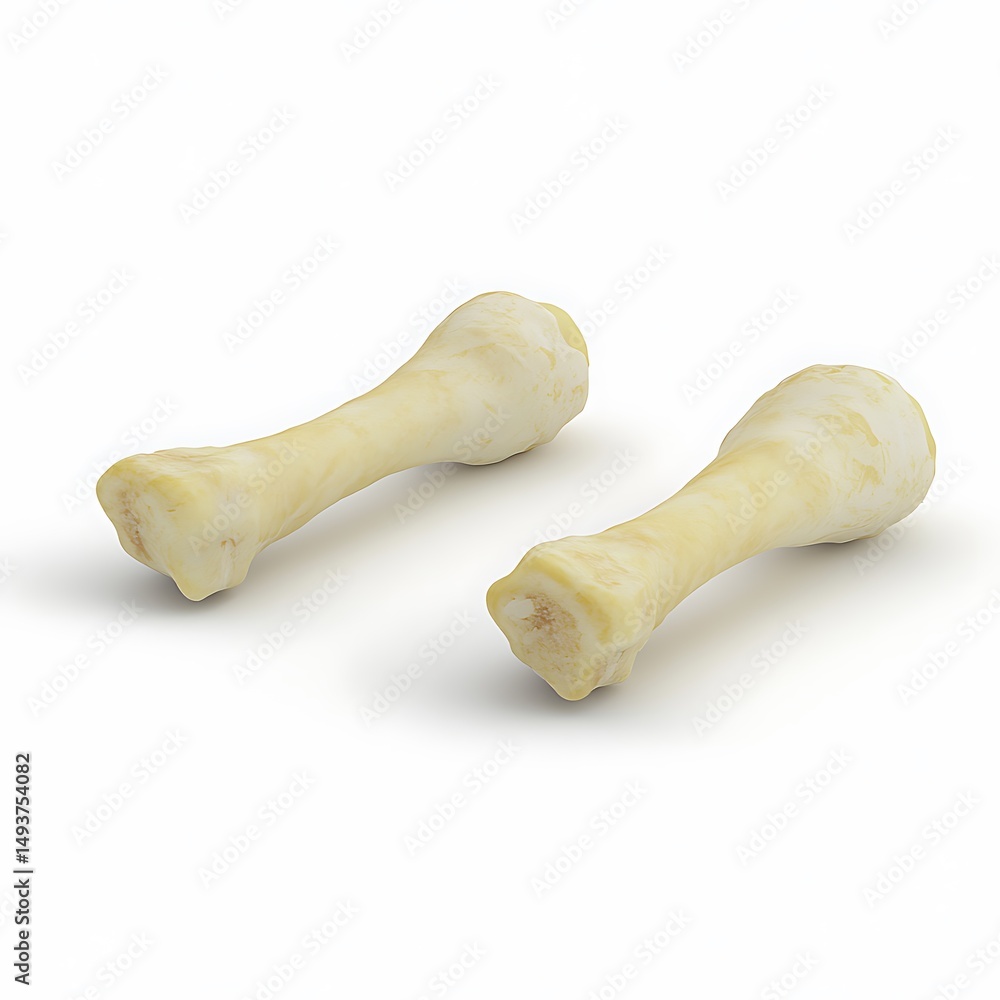 Two clean chicken bones high resolution photo Two clean chicken bones high resolution photo