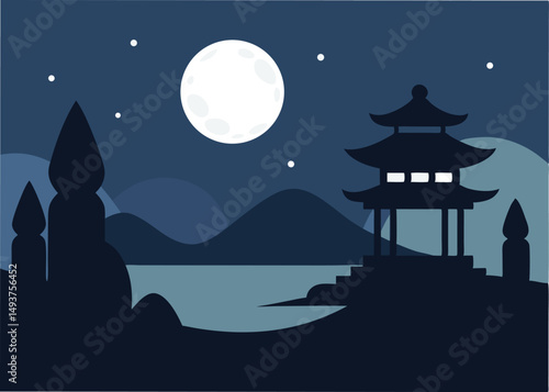 colorful rainbow stretching over open valley