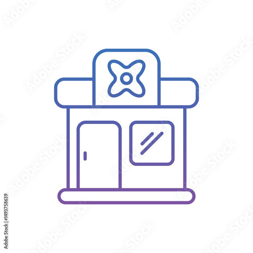 Flower Shop Vector icon