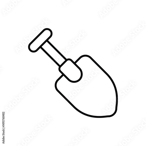Shovel Vector icon
