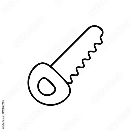 Hand Saw Vector icon