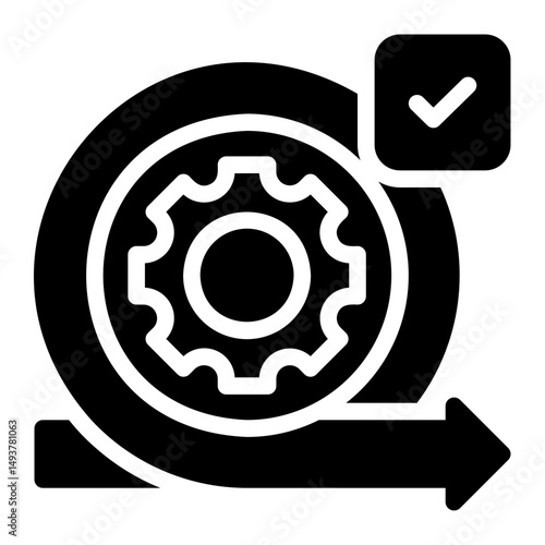 agile glyph icon