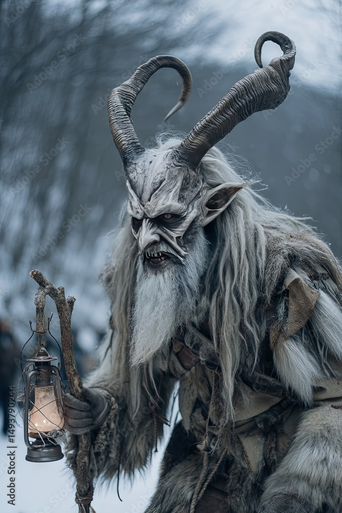 Fototapeta premium photo of krampus