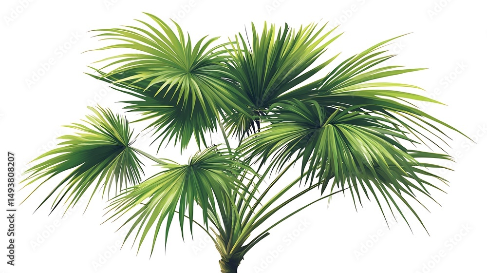 Fototapeta premium Palm Tree Clipart