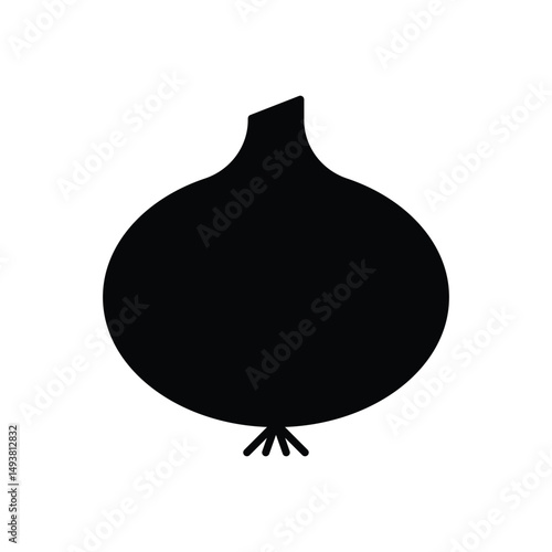 Onion Vector icon
