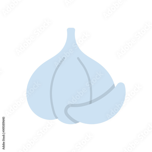 Garlic Vector icon