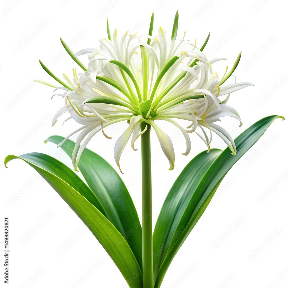 Obraz premium white chrysanthemum isolated on white background