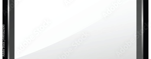 Sleek Modern Device Mockup: Frameless screen with vivid display and minimalist design, perfect for showcasing your application or website on a clean surface.