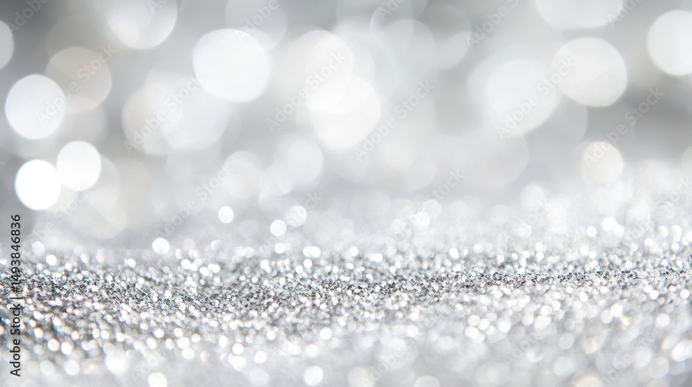 Creating a dazzling white and silver glitter background for design projects digital space visual content soft focus refined aesthetic Creating a dazzling white and silver glitter background for design projects digital space visual content soft focus refined aesthetic