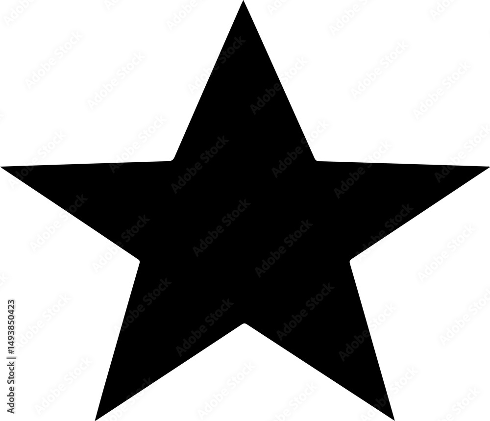 Obraz premium grunge star graphic