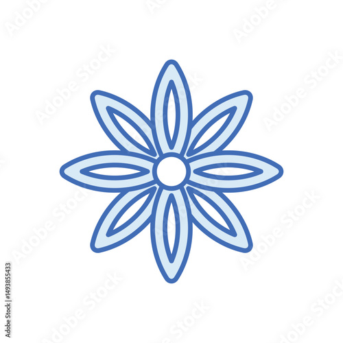 Star Anise Vector icon