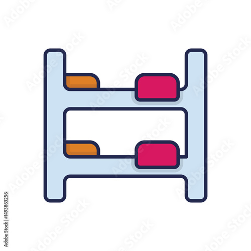 Dormitory Vector icon