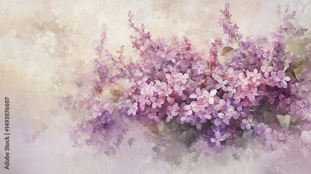 Elegant wedding invitation card background vector. Minimal hand painted Lilac botanical flowers texture template background. Design for wedding, vip cover, poster, rsvp moderncard.Valentine's Day
Elegant wedding invitation card background vector. Minimal hand painted Lilac botanical flowers texture template background. Design for wedding, vip cover, poster, rsvp moderncard.Valentine's Day