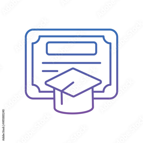 Bachelors Vector icon