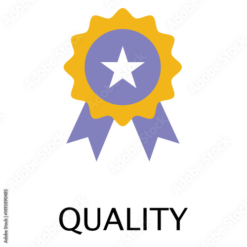 Quality Control and Assurance vector Icon design
