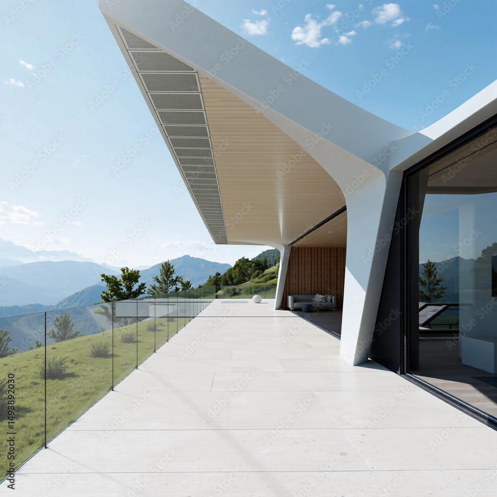 Fototapeta premium modern architecture in the city