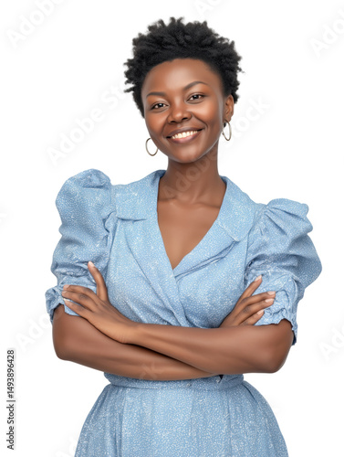 Free photo of 40s confident woman transparent background