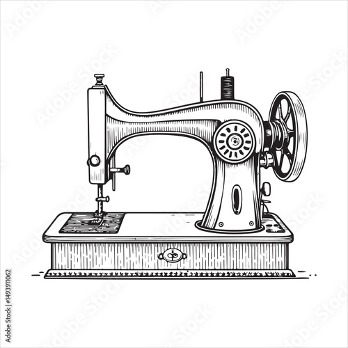 sewing machine Vector