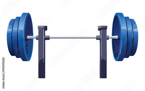 Blue Dumbbell Gym