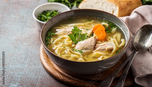 homemade chicken noodle soup