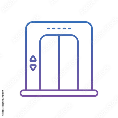 Elevator Vector icon