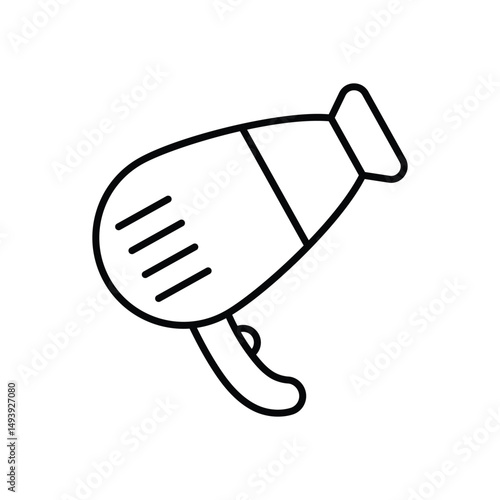 Hairdryer Vector icon