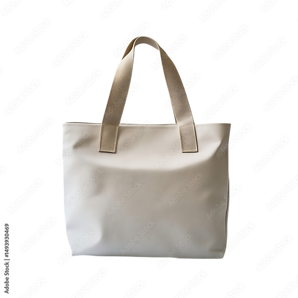 Minimal Canvas Bag with Sleek Modern Lines and a So Isolated on Transparent Background Minimal Canvas Bag with Sleek Modern Lines and a So Isolated on Transparent Background