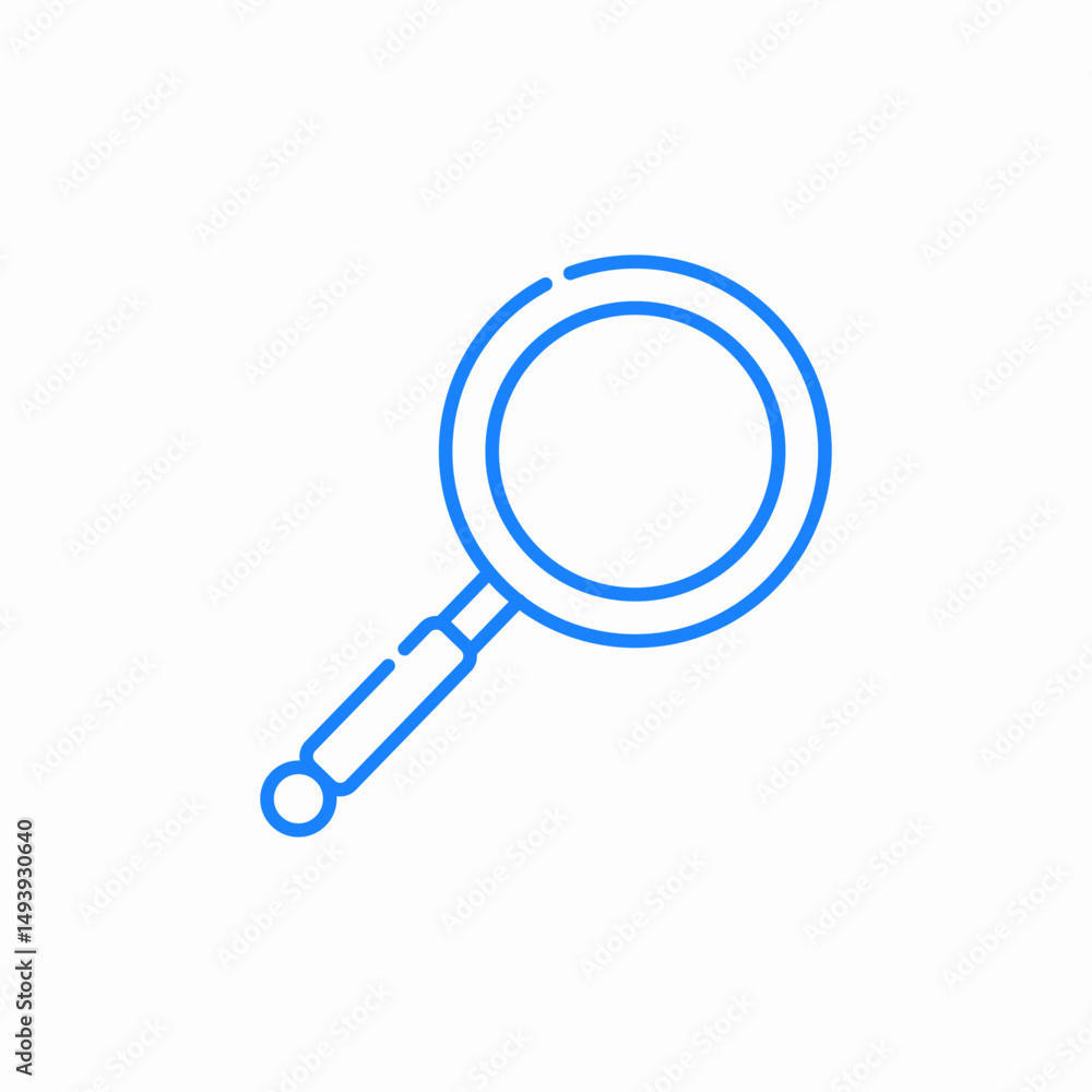 magnifying glass icon sign vector magnifying glass icon sign vector