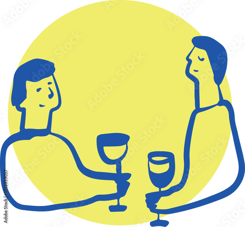 Winemaking. The process of making wine. Drawing, engraving, ink, line art, vector	
