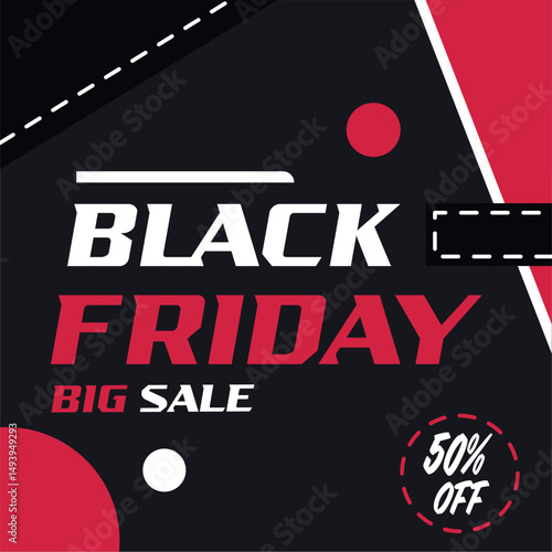 Colored modern black friday Vector