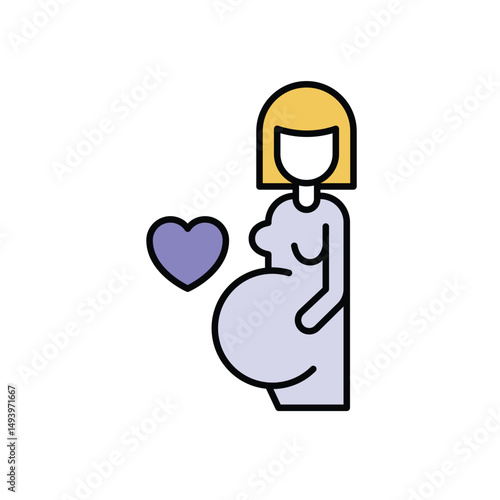 Pregnancy Icon vector