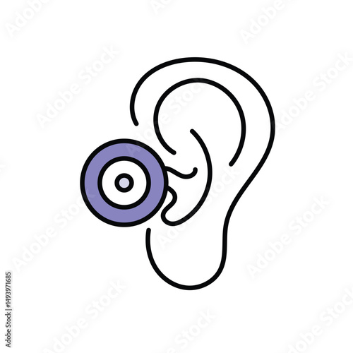 Earache Icon vector