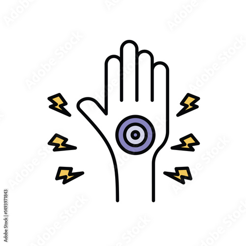 Pins And Needles Icon vector
