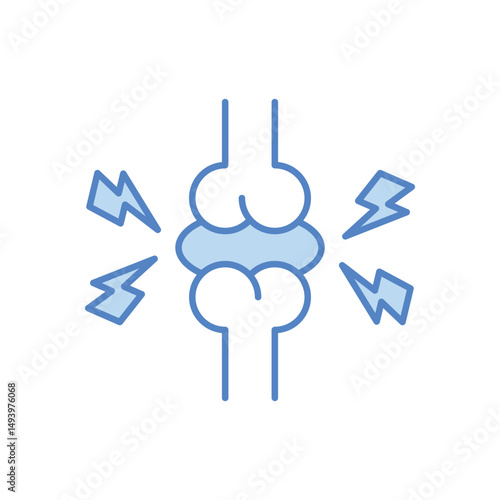 Joint Pain Icon vector