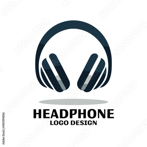 Headphone Vector Logo Design