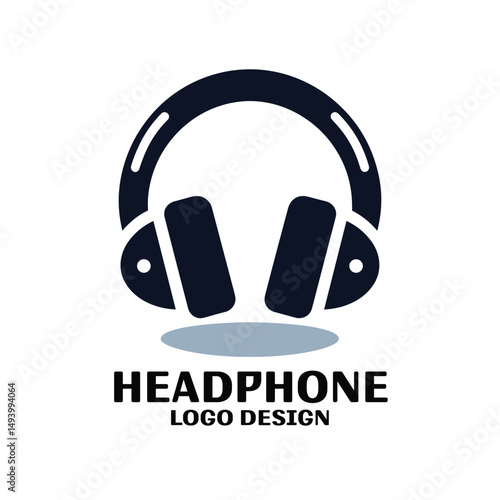 Headphone Vector Logo Design
