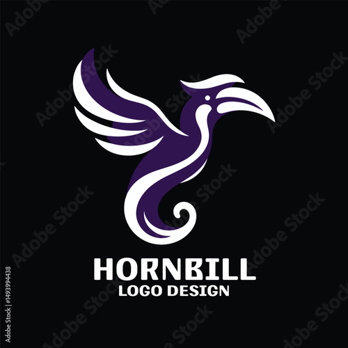 Hornbill Vector Logo Design
